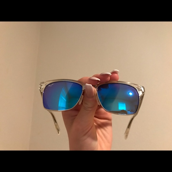 Maui Jim Clear Sunglasses Hot Sale, 58 